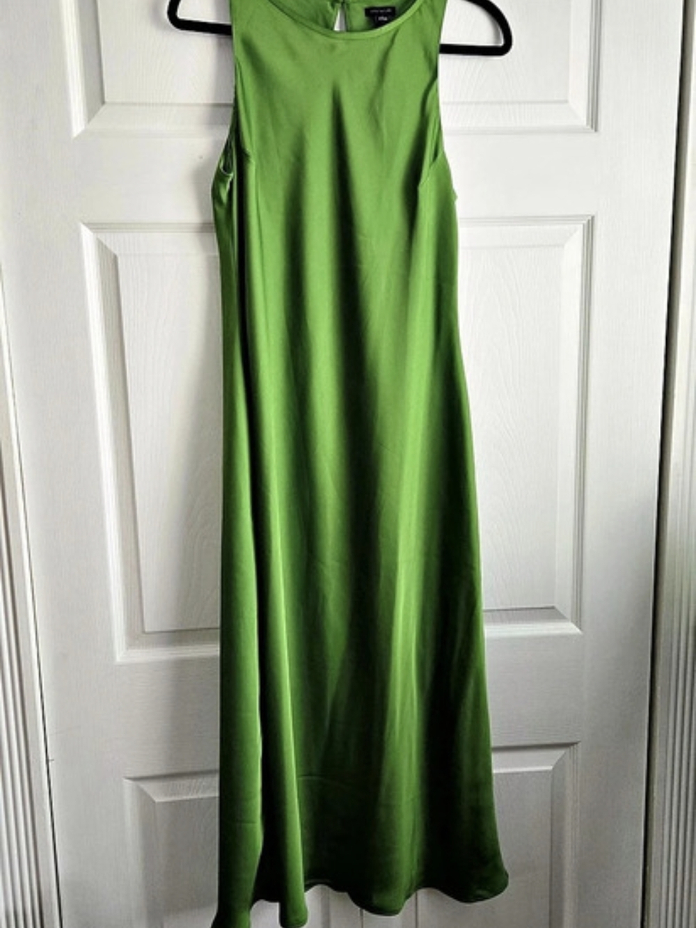Ann Taylor Green Maxi Dress Size 8 NWT
